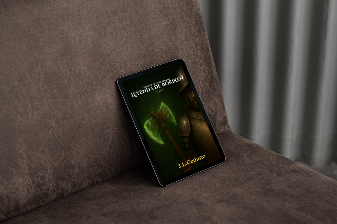 Portada Edición Digital en Español - Leyenda de Borikén Tomo I